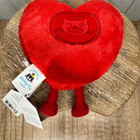 Jellycat Macaron Arlette Heart Macaron Jellycat Valentines Day NEW - Picture 6 of 9